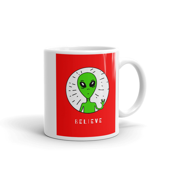 BELIEVE Mug | Coffee Lover Mug Tea Mug Cute Ceramic Coffee Mug |