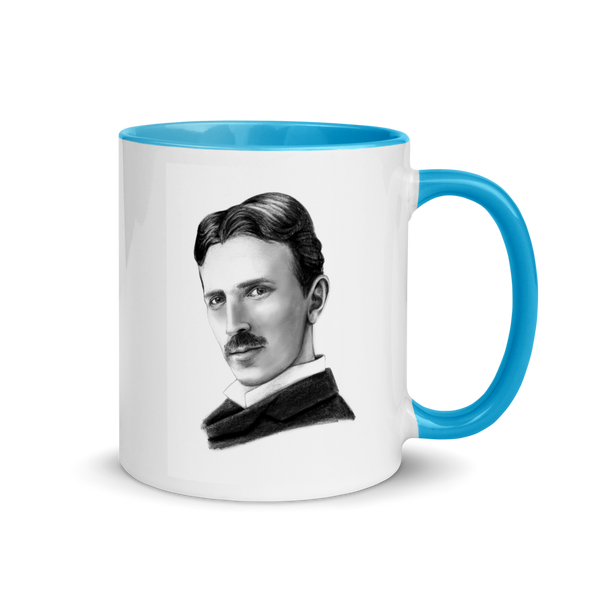 Tesla Mug with Color Inside