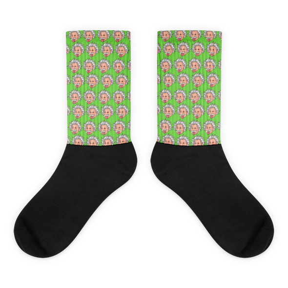 Green Einstein Socks
