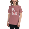 IDAHO IS HOME Women's Relaxed T-Shirt