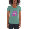 LIVING MY BEST LIFE Women's Crew Neck T-shirt