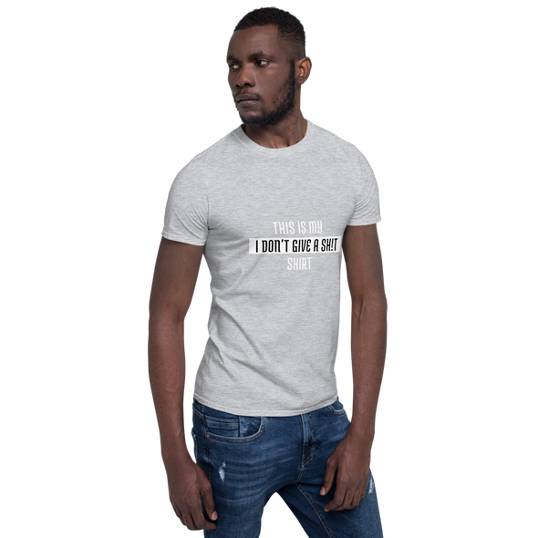 DON'T GIVE A Short-Sleeve Unisex T-Shirt