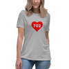 AREA CODE 702 Women's Relaxed T-Shirt