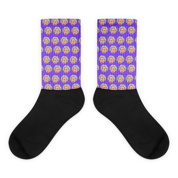 Purple Einstein Socks