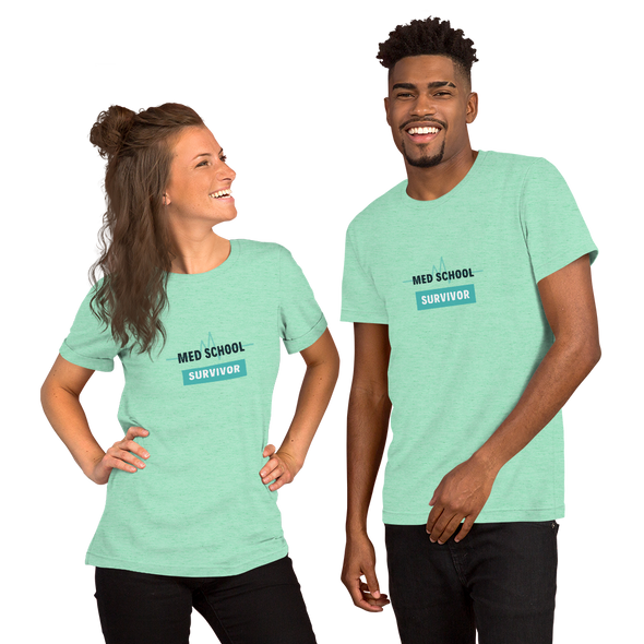 MED SCHOOL SURVIVOR Short-Sleeve Unisex T-Shirt