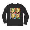 Men's Long Sleeve Fitted Crew