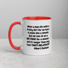 Einstein Relativity Mug with Color Inside