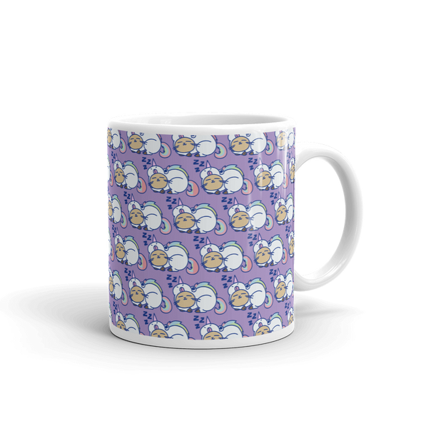 SLEEPING UNICORN PATTERN Mug
