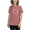 TEXAS IS HOME Women's Relaxed T-Shirt