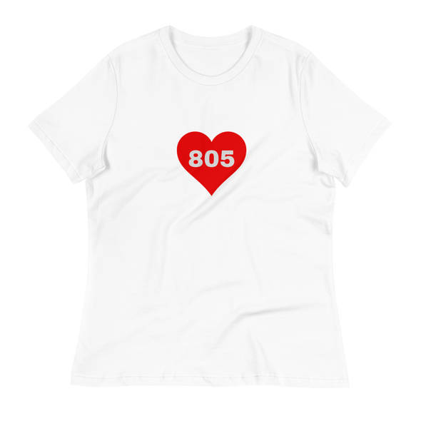 AREA CODE 805 Women's Relaxed T-Shirt