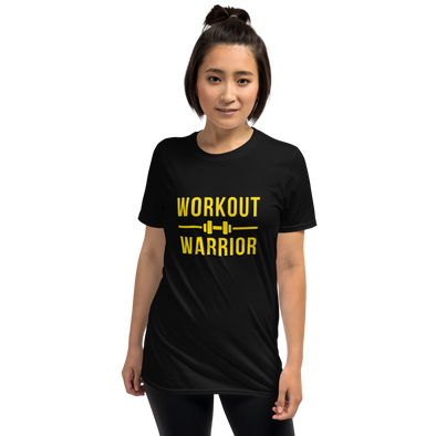 Workout Warrior Unisex T-Shirt | Short-Sleeve Printed T-Shirt |