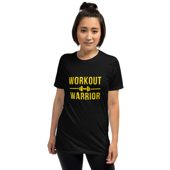 Workout Warrior Unisex T-Shirt | Short-Sleeve Printed T-Shirt |