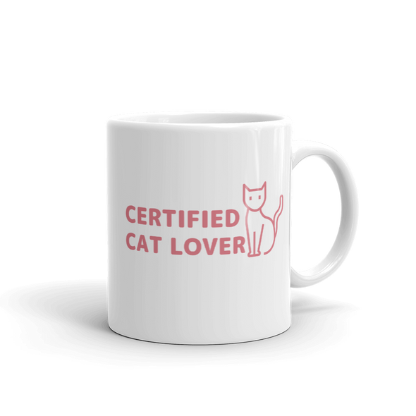 CAT LOVER Coffee Mug | Cat Coffee Cup | Ceramic Mug for Cat Lovers