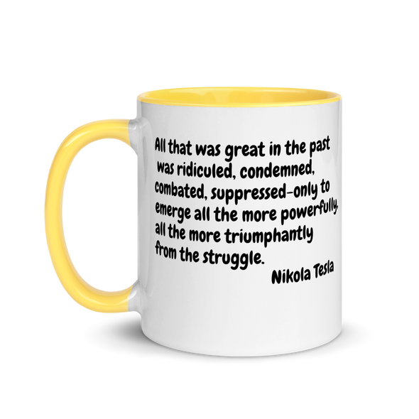 Tesla Mug with Color Inside
