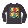 Men's Long Sleeve Fitted Crew