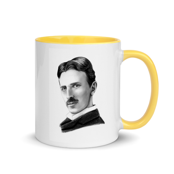 Tesla Mug with Color Inside