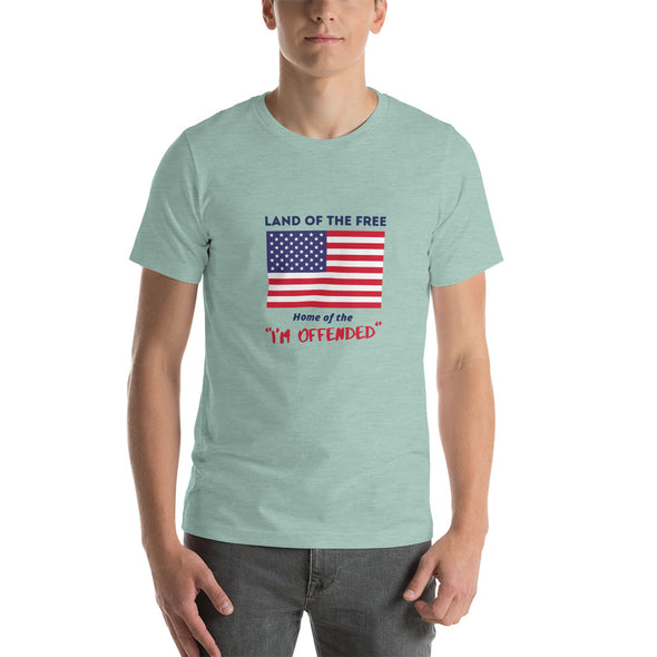 LAND OF THE OFFENDED Short-Sleeve Unisex T-Shirt
