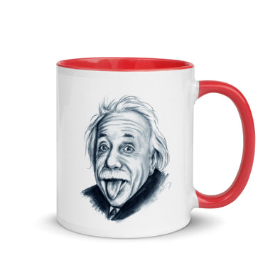 Einstein Relativity Mug with Color Inside