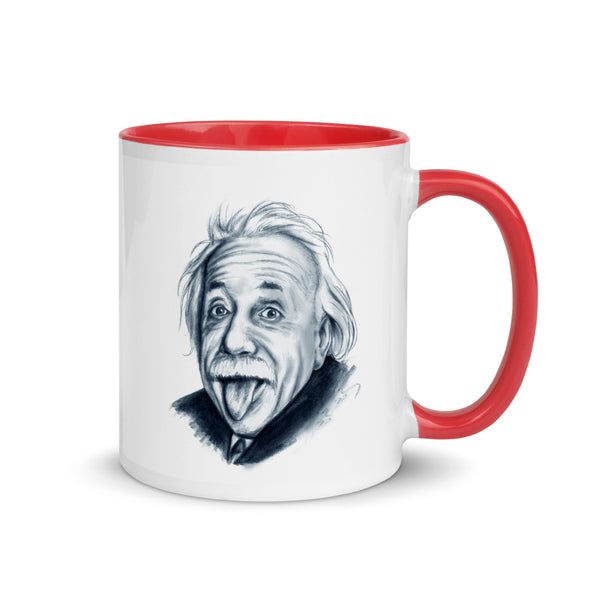 Einstein Relativity Mug with Color Inside