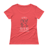 GO FOR IT Ladies' Scoopneck T-Shirt