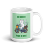 GO GREEN RIDE A BIKE Mug