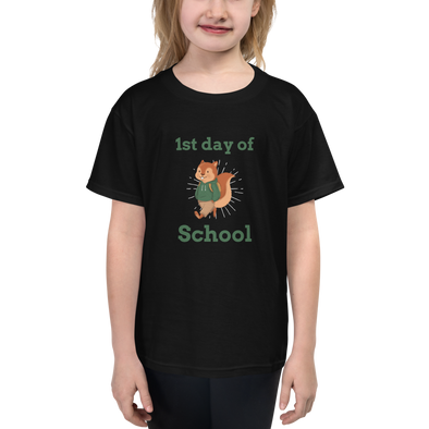 FIRST DAY OF SCHOOL Youth Short Sleeve T-Shirt