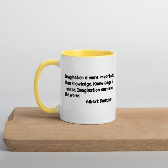 Einstein Mug with Color Inside