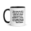 Einstein Relativity Mug with Color Inside