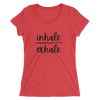 Inhale and Exhale Ladies' short sleeve t-shirt