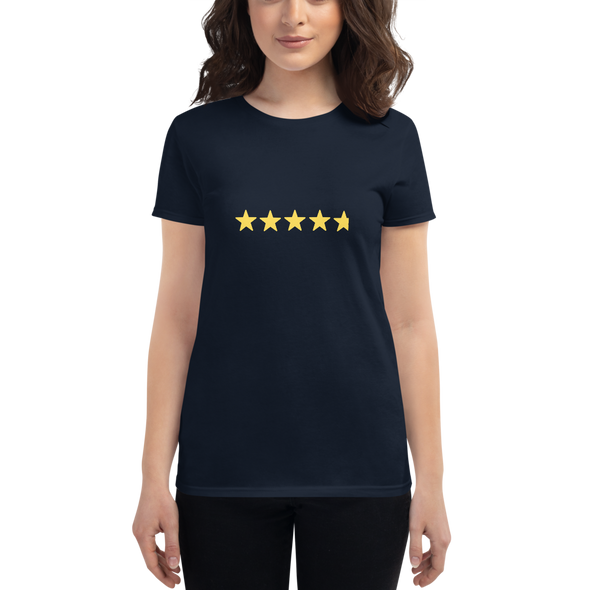 4.9 STARS Women's short sleeve t-shirt | Fashionable Sexy T-shirt |