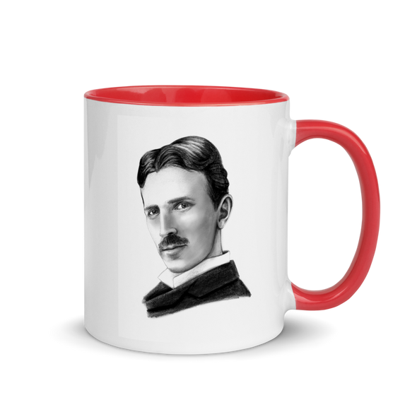 Tesla Mug with Color Inside