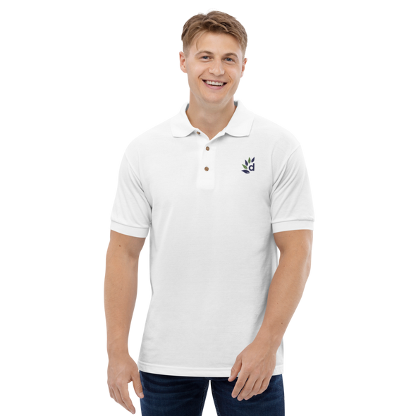 Embroidered Polo Shirt with darskee Logo