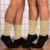Yellow Einstein Socks