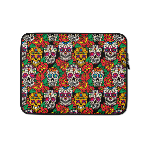 Sugar Skull Laptop Sleeve