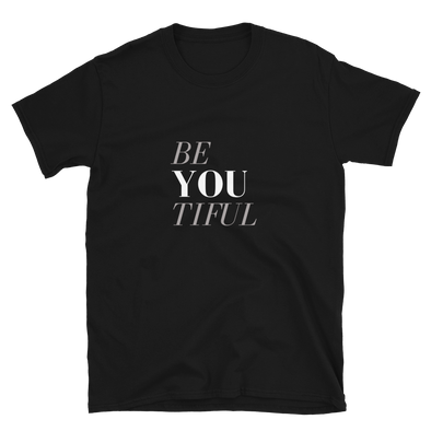 BeYOUtiful Unisex T-Shirt | Black T-Shirt | Travel T-Shirt | T-Shirt | Unisex T-Shirt | 