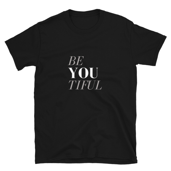 BeYOUtiful Unisex T-Shirt | Black T-Shirt | Travel T-Shirt | T-Shirt | Unisex T-Shirt | 