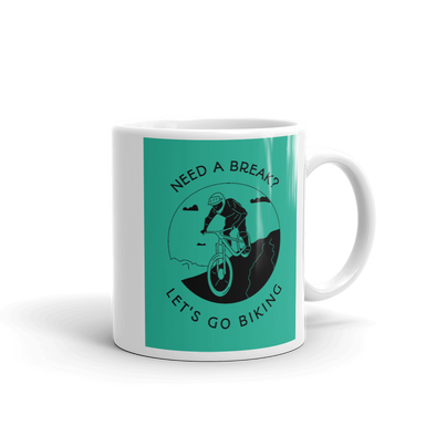 LET'S GO BIKING Mug