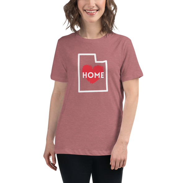 UTAH IS HOME Women's Relaxed T-Shirt