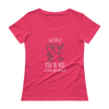 GO FOR IT Ladies' Scoopneck T-Shirt