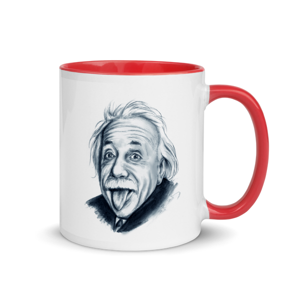 Einstein Relativity Mug with Color Inside