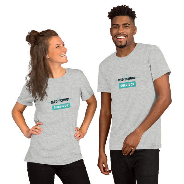 MED SCHOOL SURVIVOR Short-Sleeve Unisex T-Shirt
