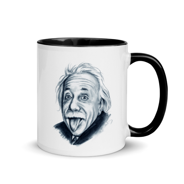 Einstein Relativity Mug with Color Inside