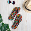 Sugar Skull Flip-Flops
