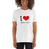 I LOVE darskee.com Short-Sleeve Unisex T-Shirt