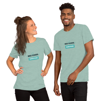 MED SCHOOL SURVIVOR Short-Sleeve Unisex T-Shirt