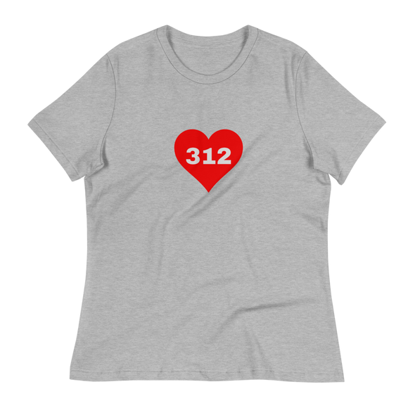 AREA CODE 312 Women's Relaxed T-Shirt