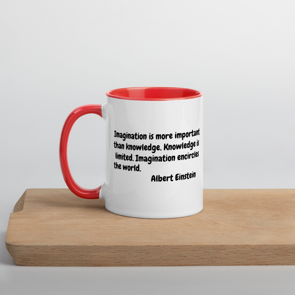 Einstein Mug with Color Inside