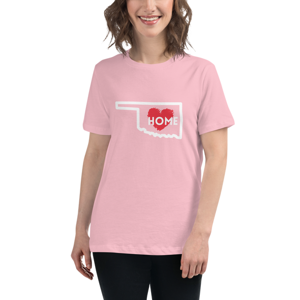 OKLAHOMA IS HOME Women's Relaxed T-Shirt