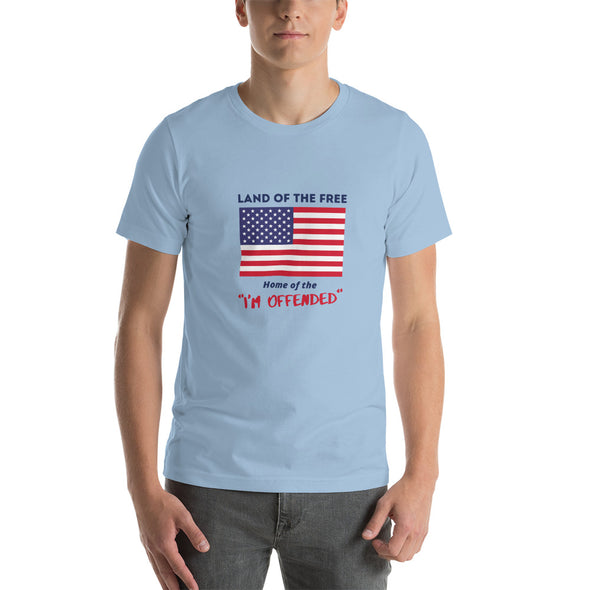 LAND OF THE OFFENDED Short-Sleeve Unisex T-Shirt
