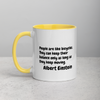 Einstein Mugs with Color Inside